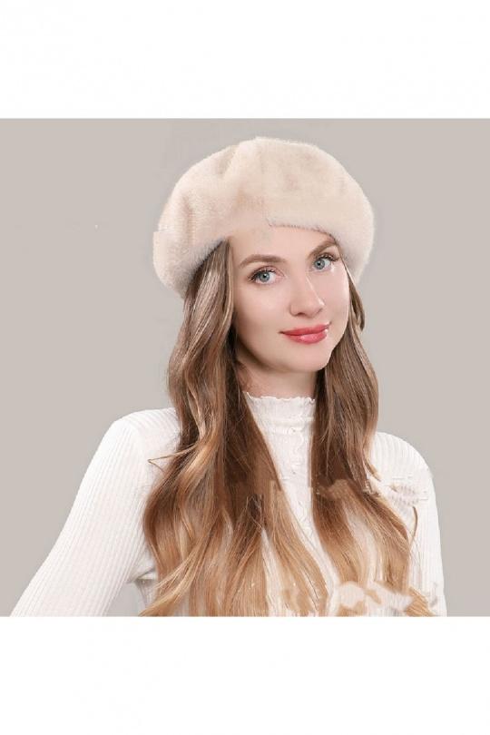 Bonnets Accessoires Beige LX MODA MCZ6-150 Efashion Paris