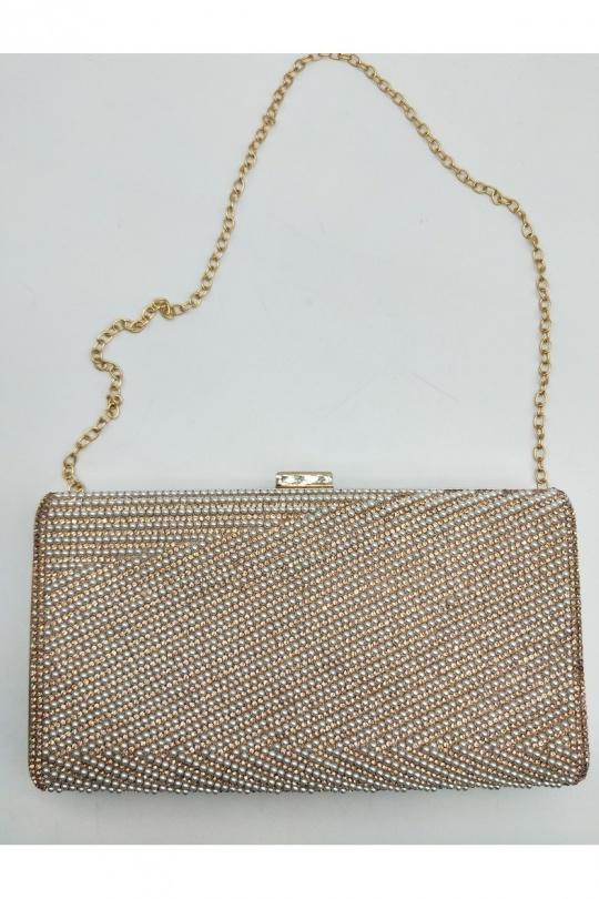 Bolsos pequeños & clutch Marroquinería Champagne LX MODA BYH-946 Efashion Paris