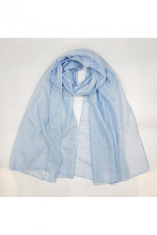 Écharpes Accessoires Turquoise LX MODA WCH-126 Efashion Paris