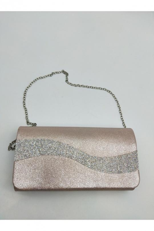 Clutch bags Bags Champagne LX MODA BXQ-304 Efashion Paris