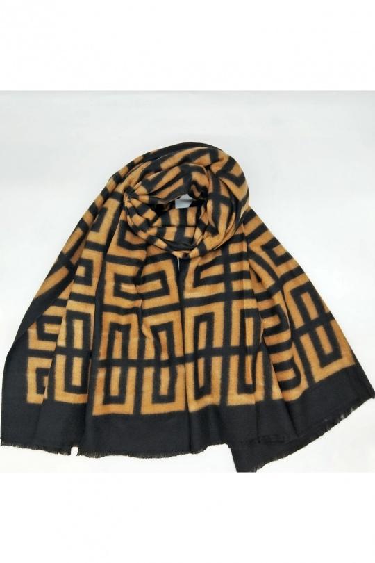 Sciarpe Accessori Brown LX MODA WAN-9011 Efashion Paris