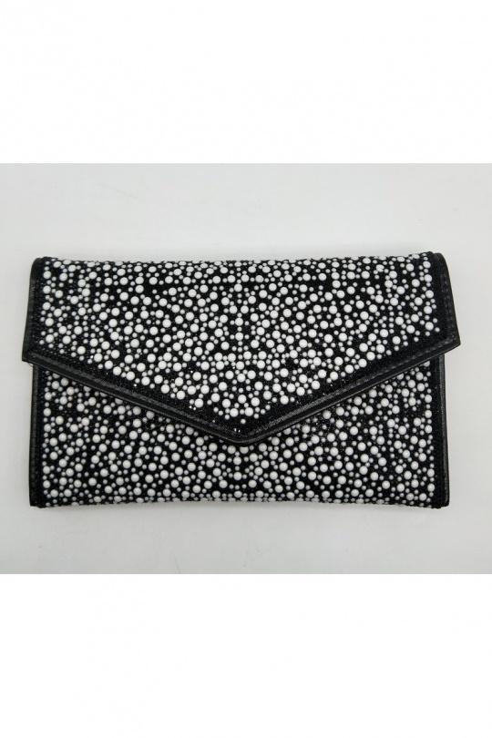 Clutch bags Bags Black LX MODA BYH-945 Efashion Paris