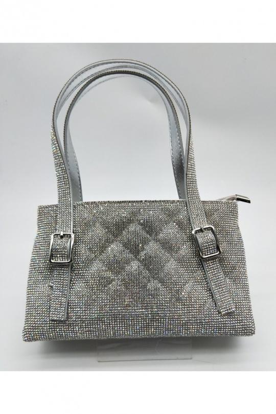 Borse a mano Borse Silver LX MODA BMN-1218 Efashion Paris