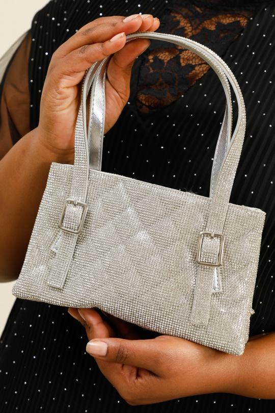 Borse a mano Borse Silver LX MODA BMN-1218 Efashion Paris