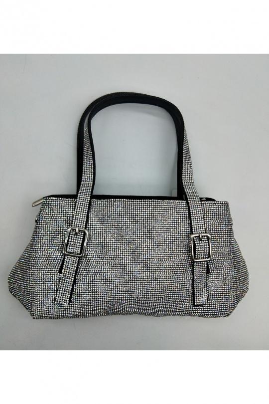 Borse a mano Borse Silver LX MODA BMN-1218 Efashion Paris