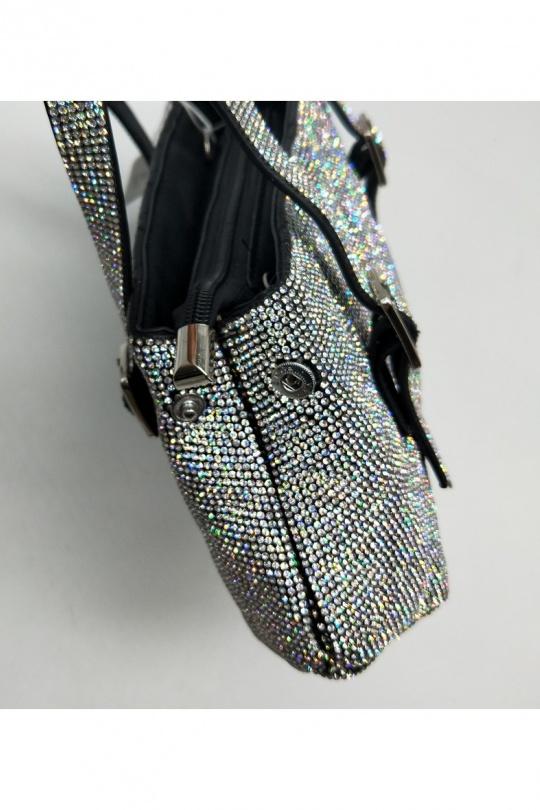 Borse a mano Borse Silver LX MODA BMN-1218 Efashion Paris