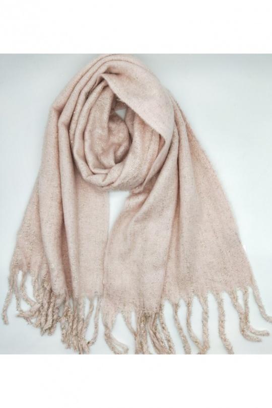Écharpes Accessoires Rose LX MODA WFF-2580 Efashion Paris