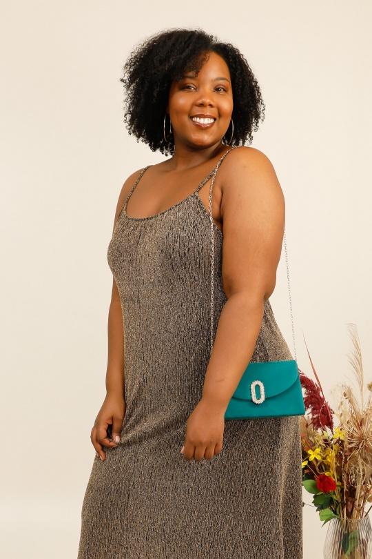 Clutch bags Bags Green LX MODA BJH-757 Efashion Paris