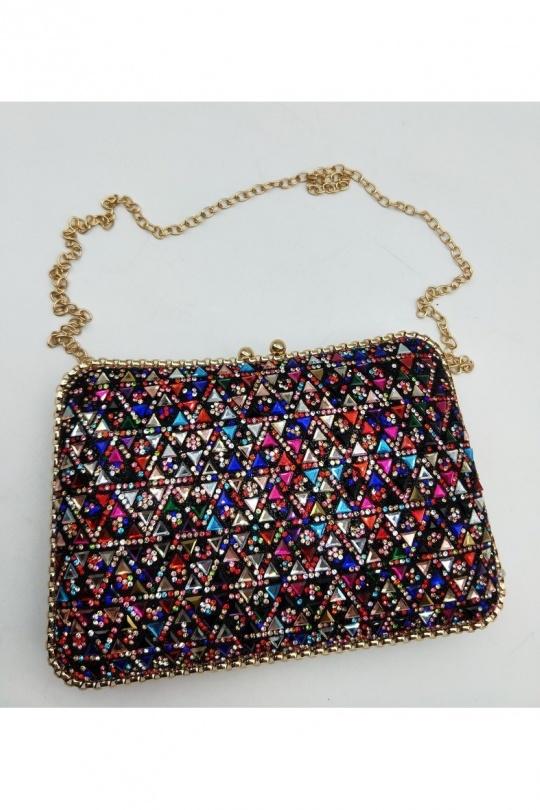Clutch bags Bags Multicolor LX MODA BMN-1225 Efashion Paris