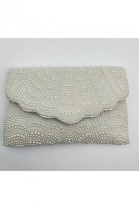 Clutch bags Bags Silver LX MODA BJH-776 Efashion Paris