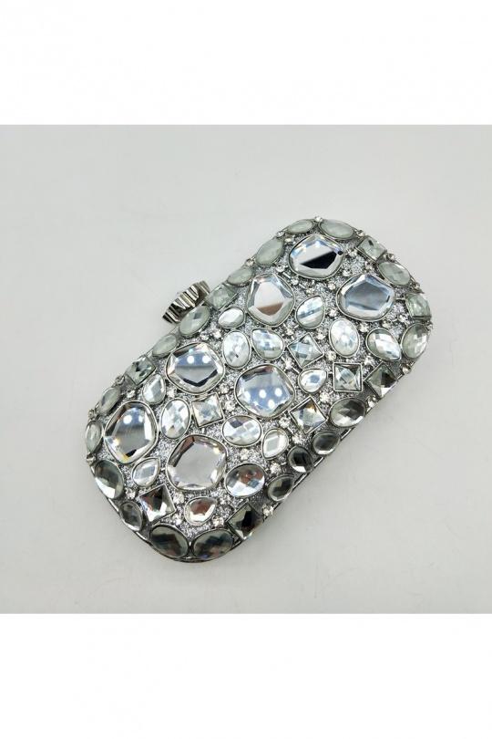 Pochette Borse Silver LX MODA BYH-941 Efashion Paris