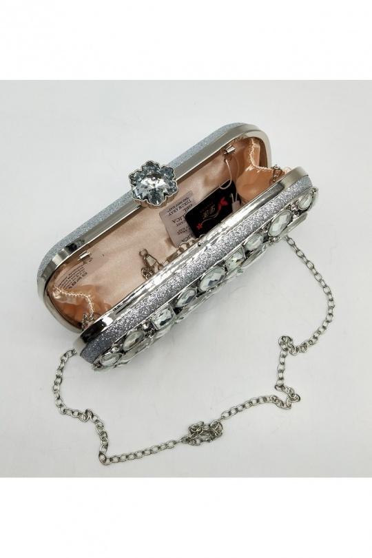 Pochette Borse Silver LX MODA BYH-941 Efashion Paris