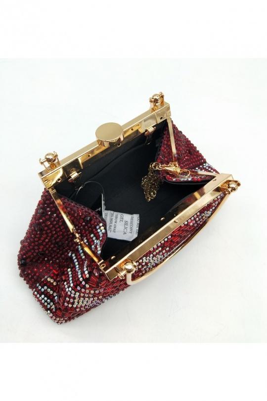 Pochette Borse Silver LX MODA BYH-948 Efashion Paris