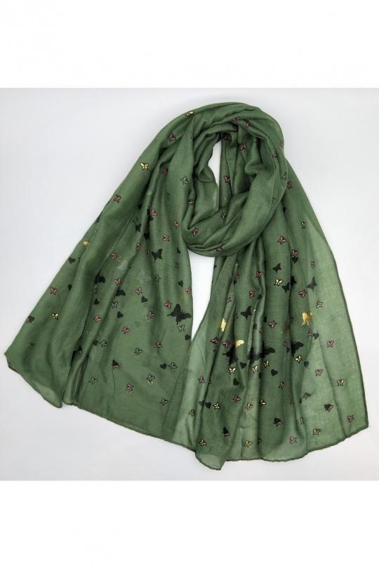 Foulards Accessoires Bleu ciel LX MODA WCH-367 Efashion Paris