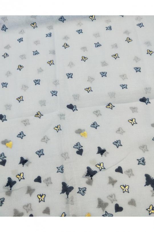 Foulards Accessoires Bleu ciel LX MODA WCH-367 Efashion Paris