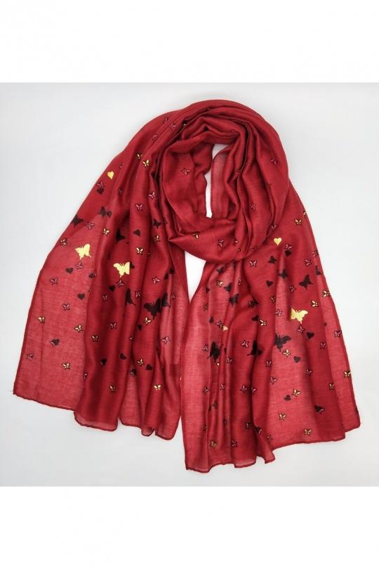 Foulards Accessoires Bleu ciel LX MODA WCH-367 Efashion Paris