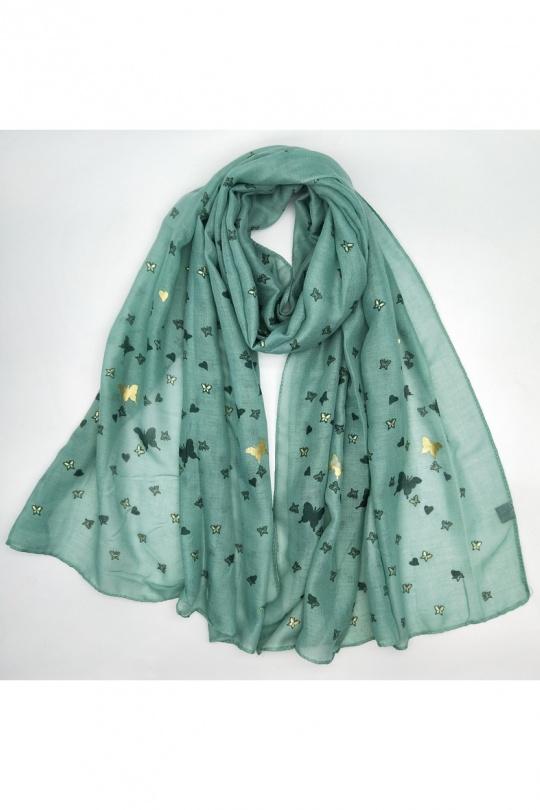 Foulards Accessoires Bleu ciel LX MODA WCH-367 Efashion Paris