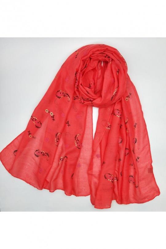 Foulards Accessoires Rose LX MODA WCH-368 Efashion Paris