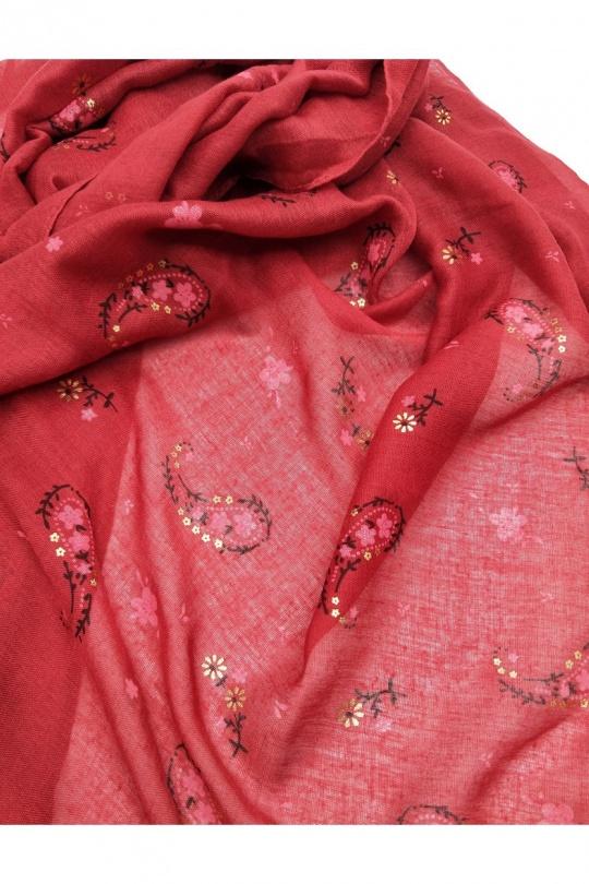 Foulards Accessoires Rose LX MODA WCH-368 Efashion Paris