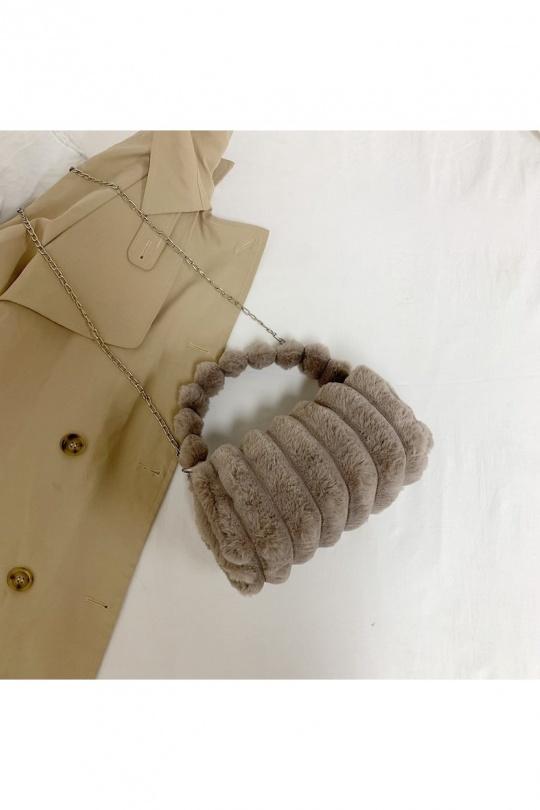 Sacs à main Maroquinerie Taupe LX MODA BJH-775 Efashion Paris