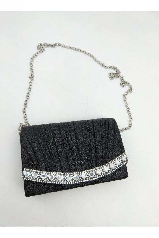 Clutch bags Bags Black LX MODA BXQ-319 Efashion Paris