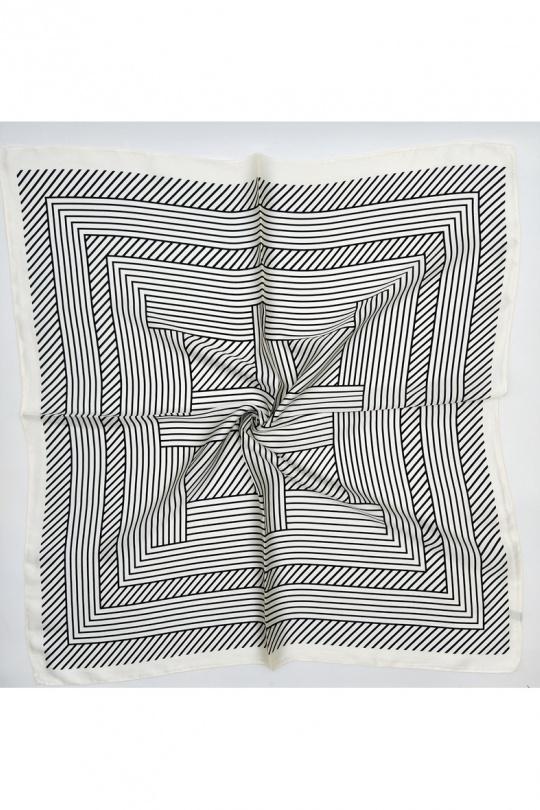 Foulards Accessoires Blanc LX MODA 18100-015 Efashion Paris