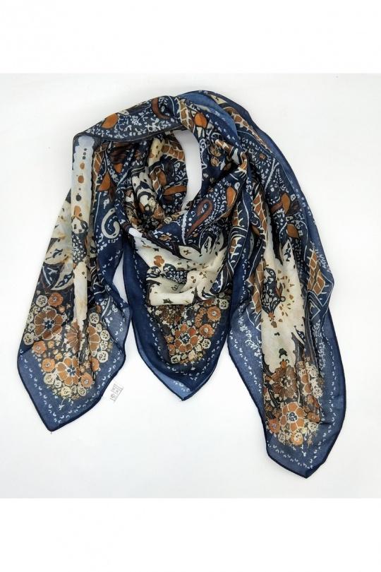 Foulards Accessories Navy blue LX MODA 88-90 Efashion Paris