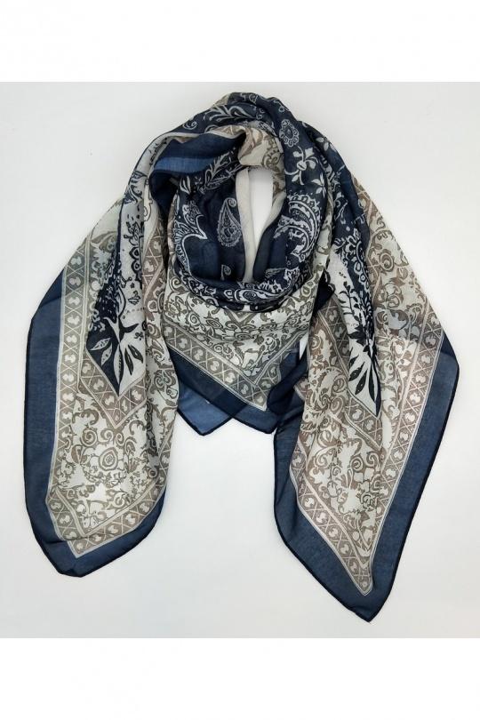 Foulards Accessories Navy blue LX MODA 88-90 Efashion Paris