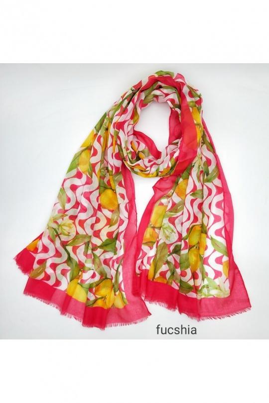 Foulards Accessoires Vert LX MODA WXF-2721 Efashion Paris