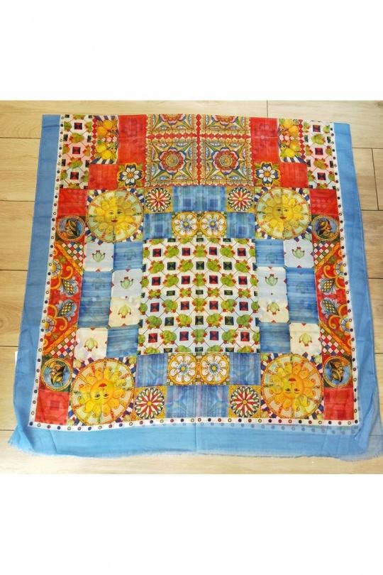 Foulards Accessoires Vert LX MODA WXF-2721 Efashion Paris