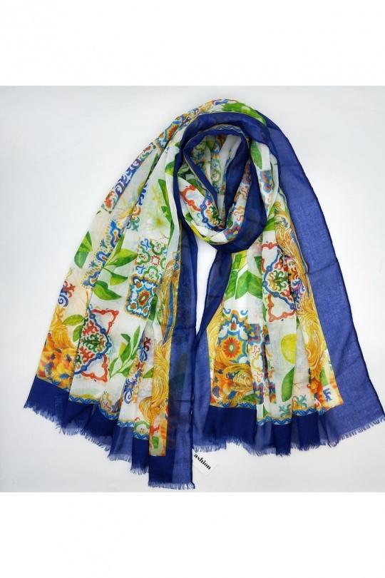 Foulards Accessoires Vert LX MODA WXF-2721 Efashion Paris