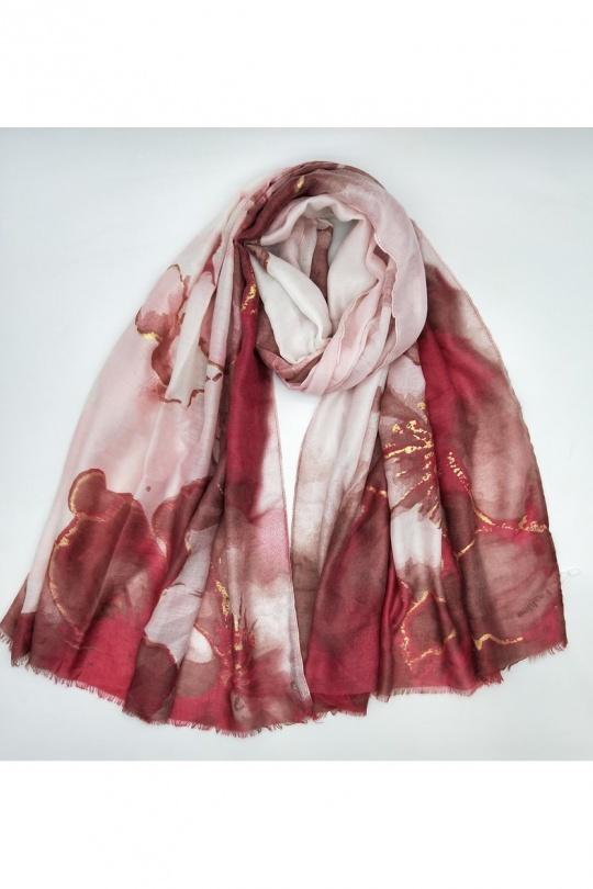 Foulards Accessoires Fuschia LX MODA WXF-2719 Efashion Paris
