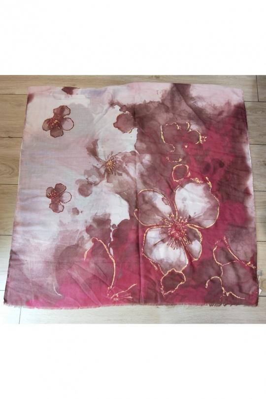 Foulards Accessoires Fuschia LX MODA WXF-2719 Efashion Paris