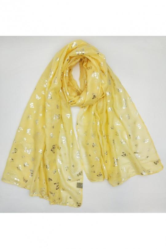 Foulards Accessories Light yellow LX MODA WCH-681. Efashion Paris