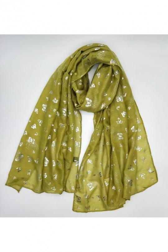 Foulards Accessoires Jaune clair LX MODA WCH-681. Efashion Paris