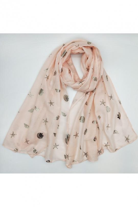 Écharpes Accessoires Vert d eau LX MODA WCH-373 Efashion Paris