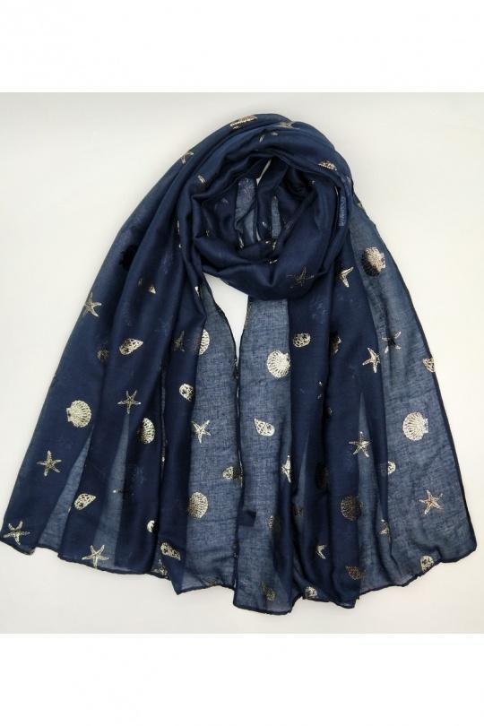 Écharpes Accessoires Vert d eau LX MODA WCH-373 Efashion Paris