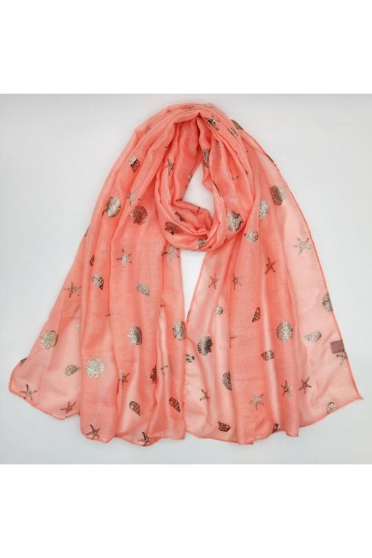 Écharpes Accessoires Vert d eau LX MODA WCH-373 Efashion Paris