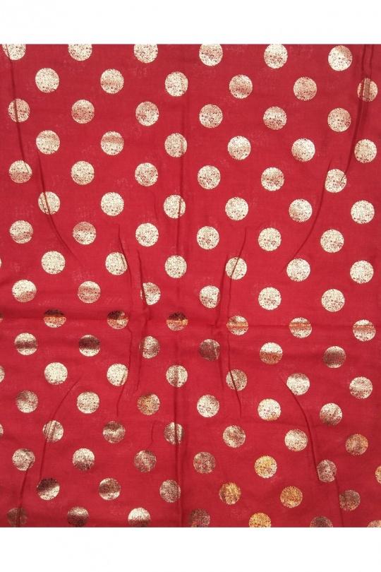 Écharpes Accessoires Bordeau/Rouge LX MODA WCH-336 Efashion Paris