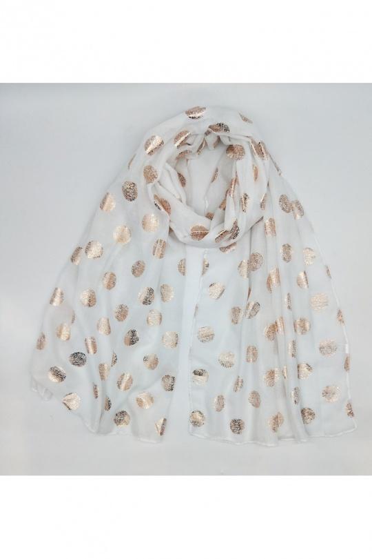 Écharpes Accessoires Bordeau/Rouge LX MODA WCH-336 Efashion Paris