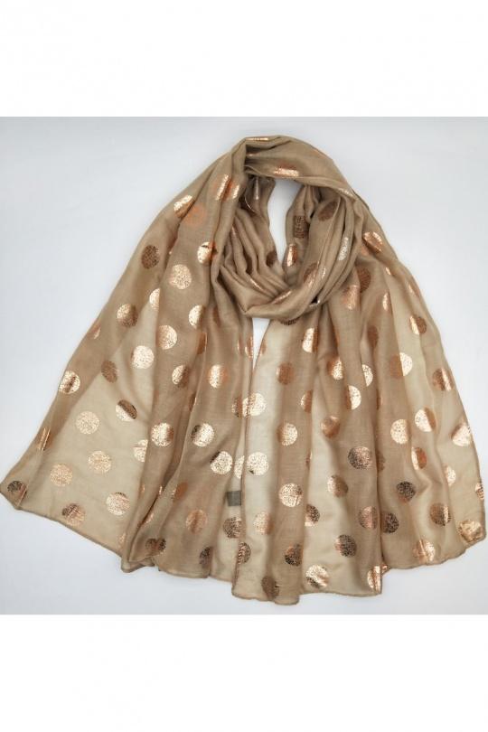 Écharpes Accessoires Bordeau/Rouge LX MODA WCH-336 Efashion Paris