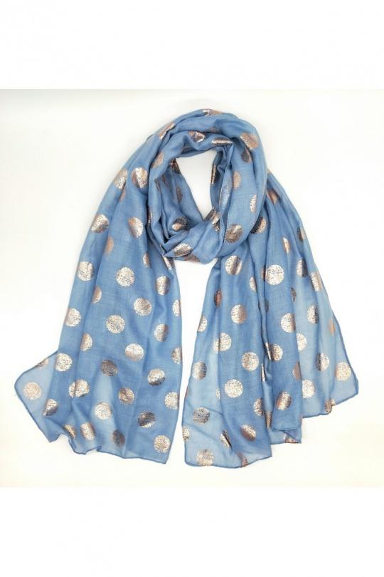 Écharpes Accessoires Bordeau/Rouge LX MODA WCH-336 Efashion Paris