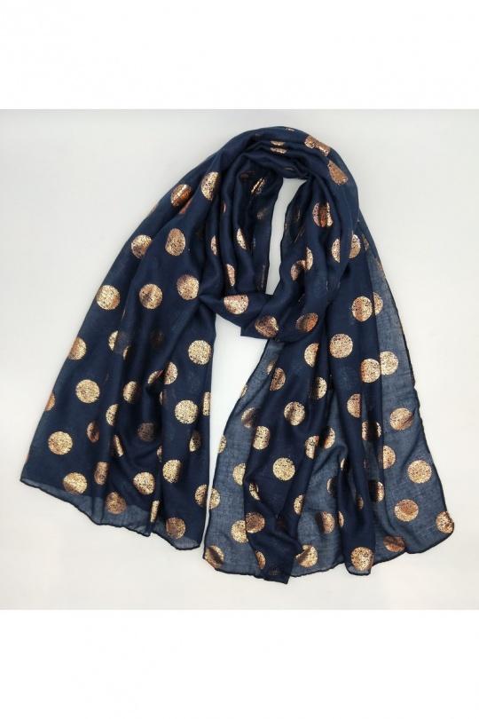 Écharpes Accessoires Bordeau/Rouge LX MODA WCH-336 Efashion Paris