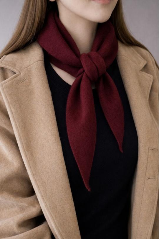 Écharpes Accessoires Café LX MODA WBY-26188 Efashion Paris