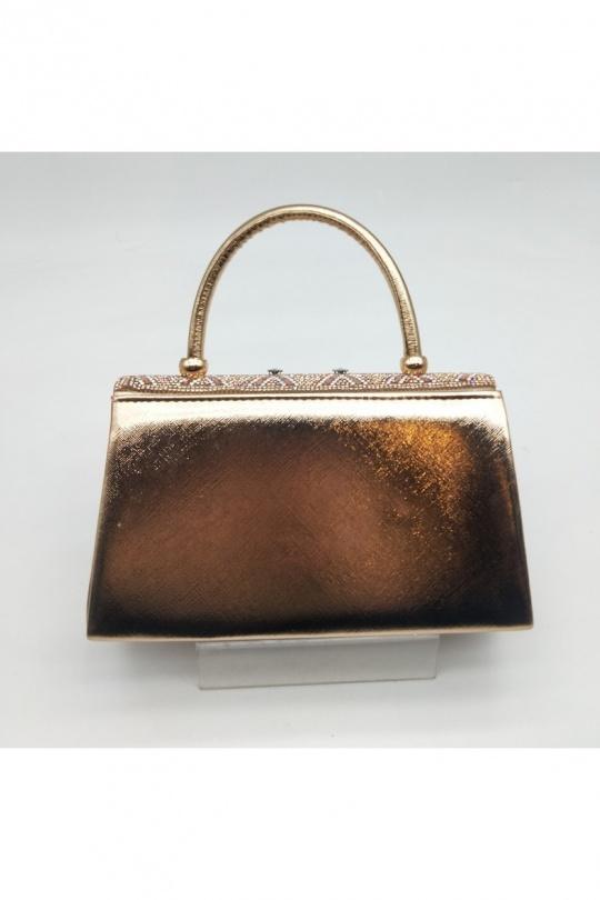 Pochettes Maroquinerie Champagne LX MODA BMN-1232 Efashion Paris