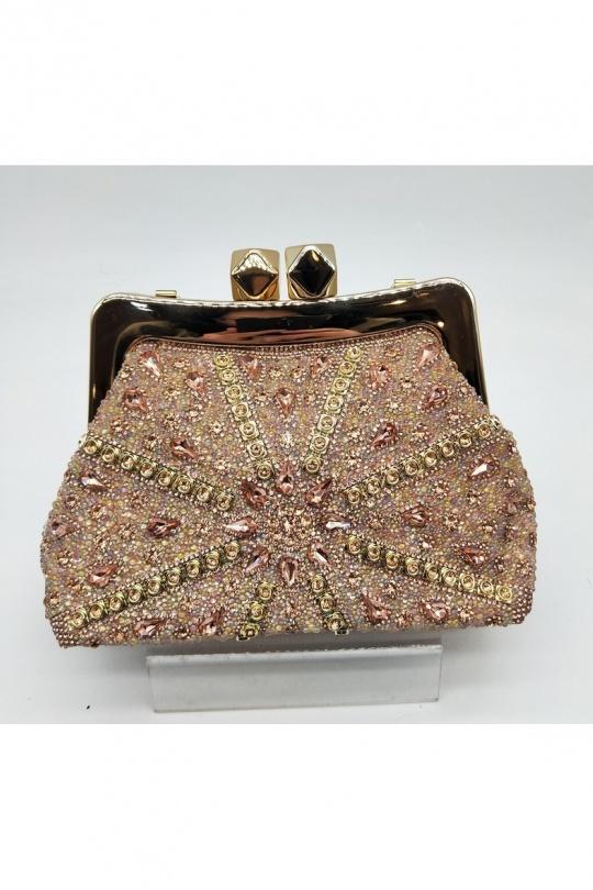 Pochettes Maroquinerie Doré LX MODA BMN-1233 Efashion Paris