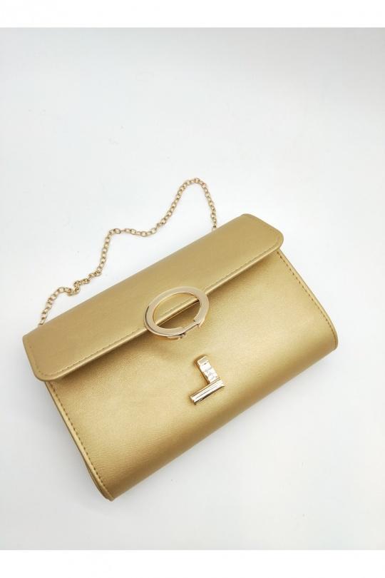 Pochettes Maroquinerie Doré LX MODA BJH-981 Efashion Paris