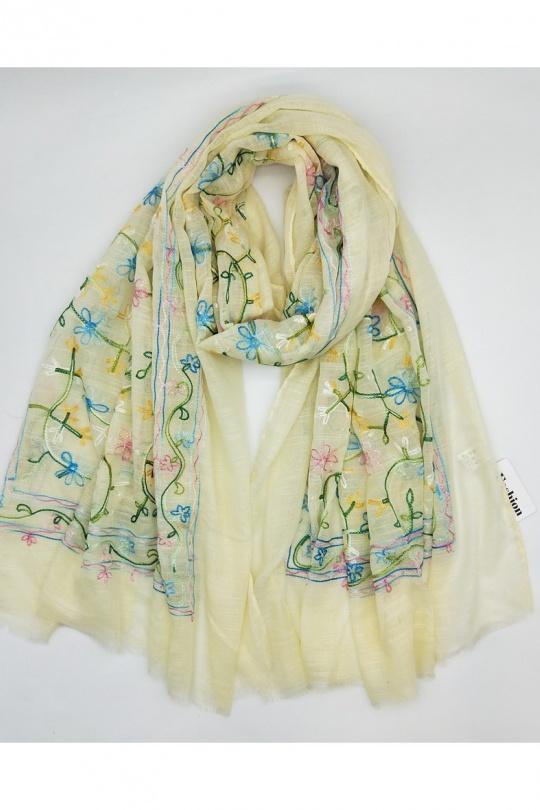 Foulards Accessoires Bleu ciel LX MODA WAN-2741 Efashion Paris