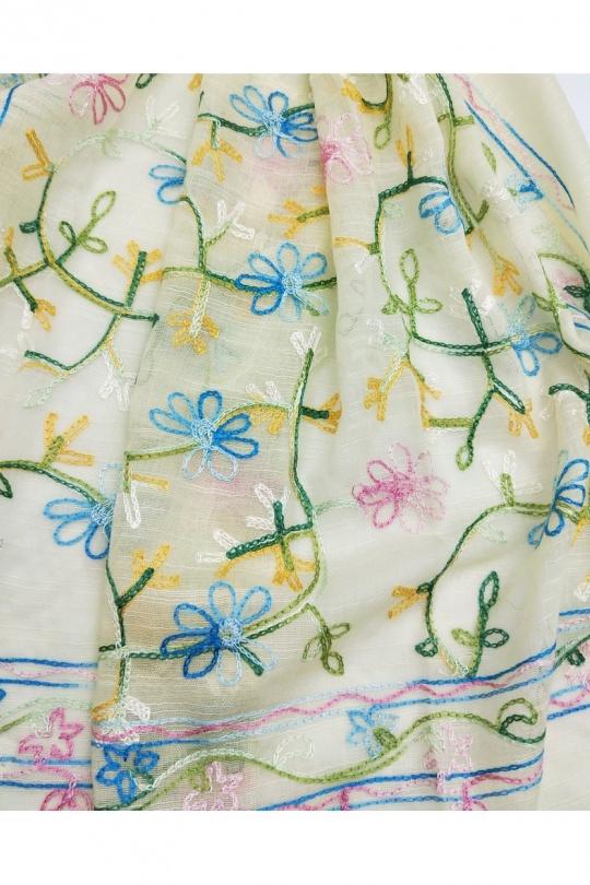 Foulards Accessoires Bleu ciel LX MODA WAN-2741 Efashion Paris