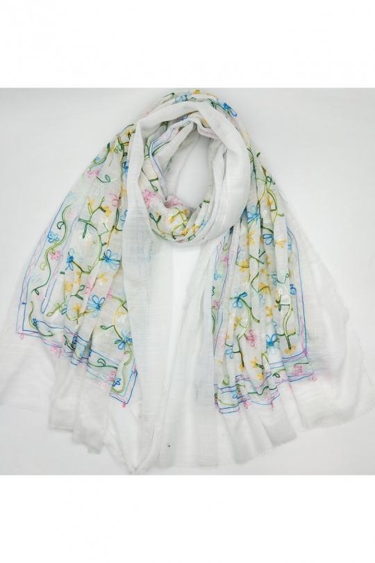 Foulards Accessoires Bleu ciel LX MODA WAN-2741 Efashion Paris
